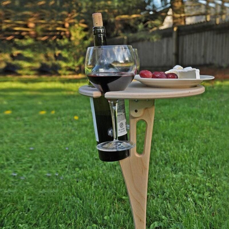 Outdoor Wine Table