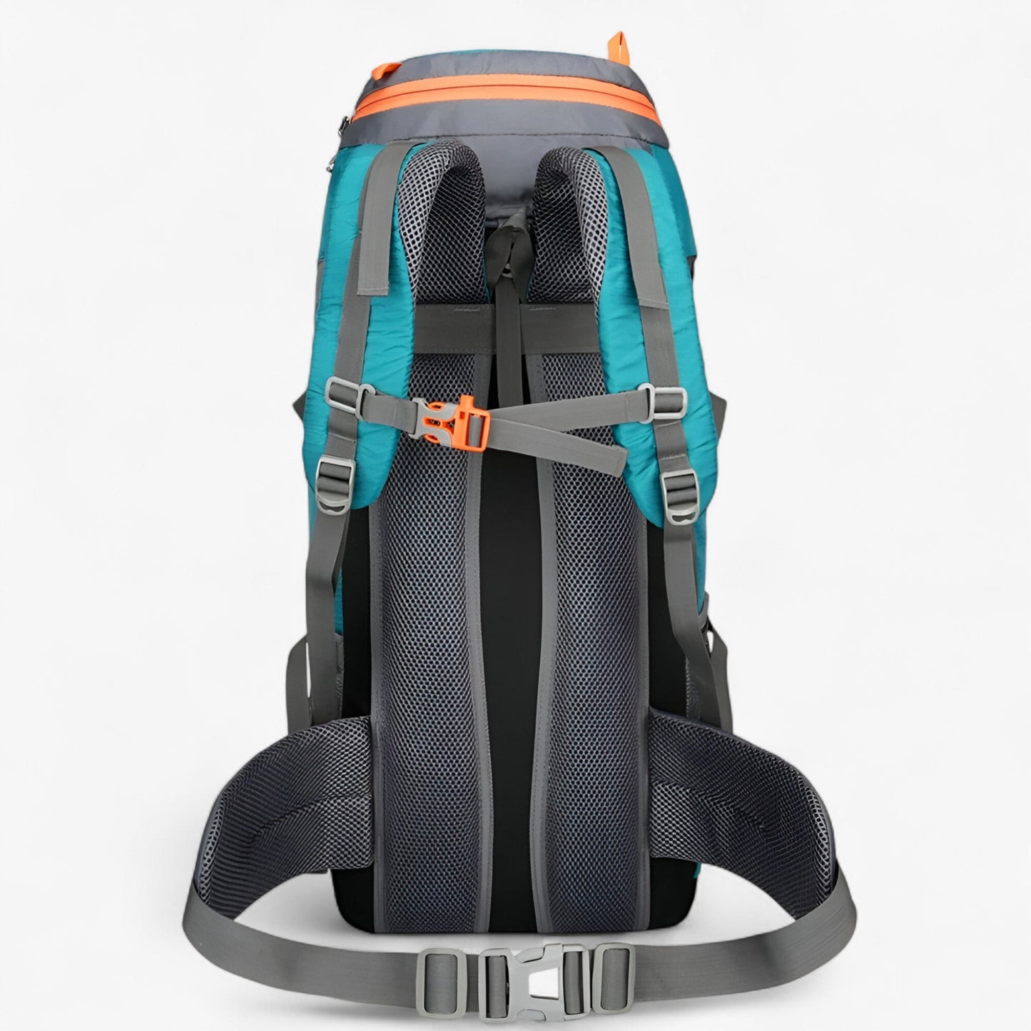 65L Waterproof Travel Backpack, Durable Rip-Stop Nylon, Breathable Straps