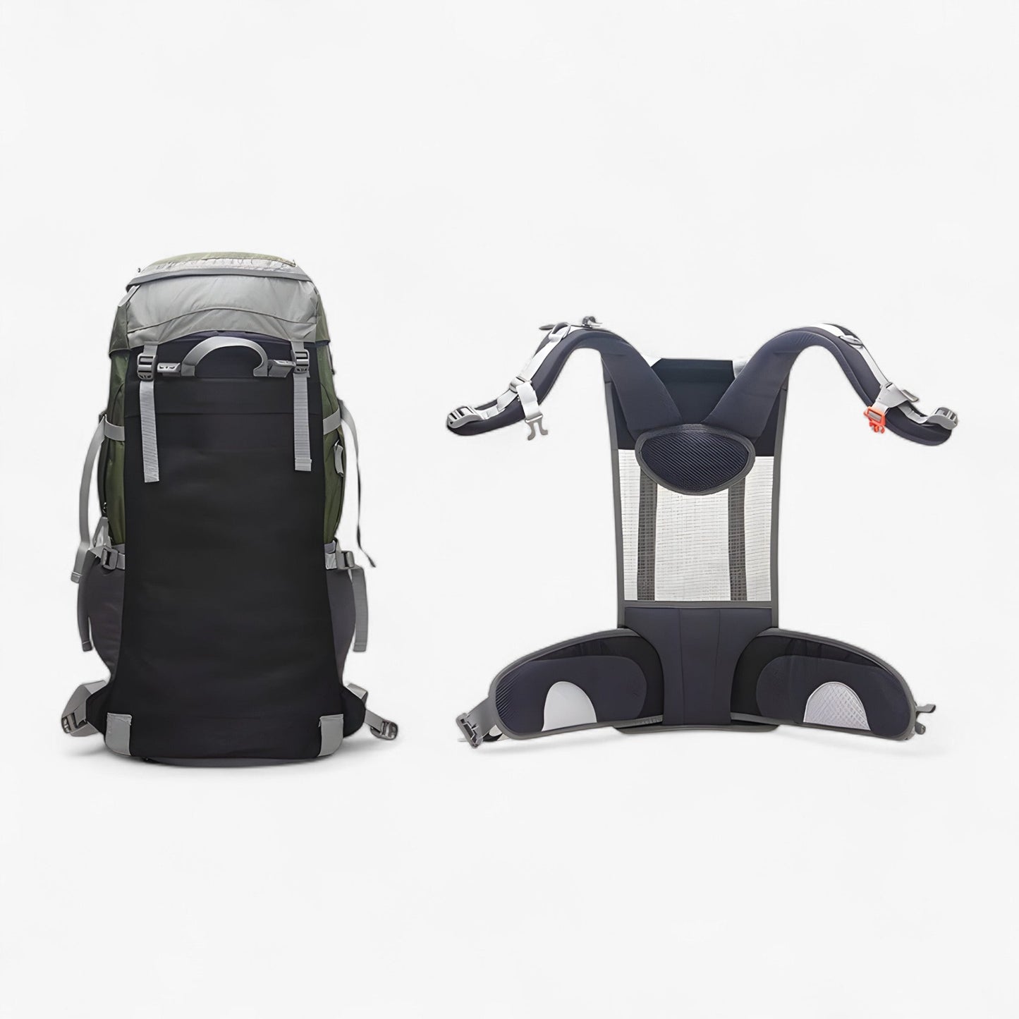 65L Waterproof Travel Backpack, Lightweight, Durable for Hiking
