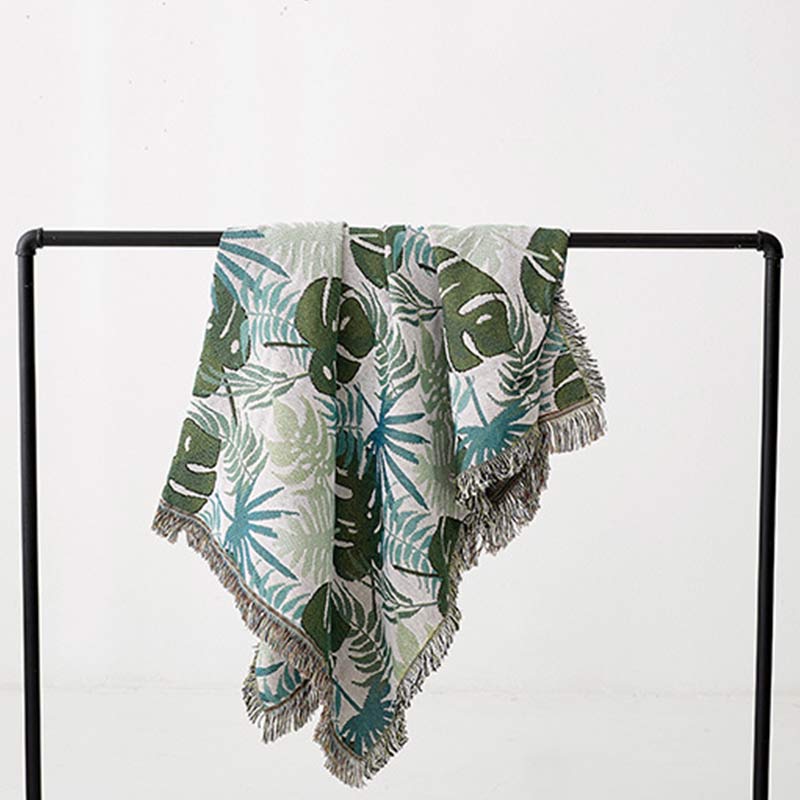 Sofa throw with fringes - High-quality sofa covers for an elegant look