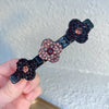 50% Off - RadiantPetal - Hair clip with crystal flower - Last day discount