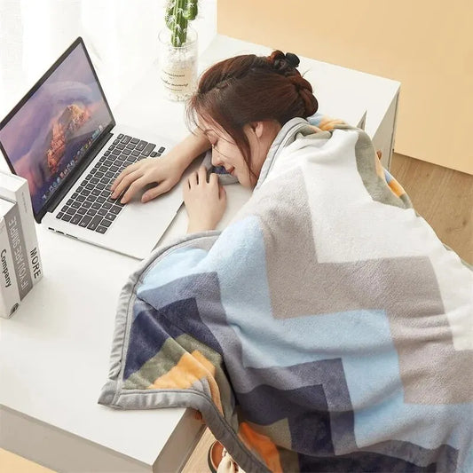 Thickened flannel blanket