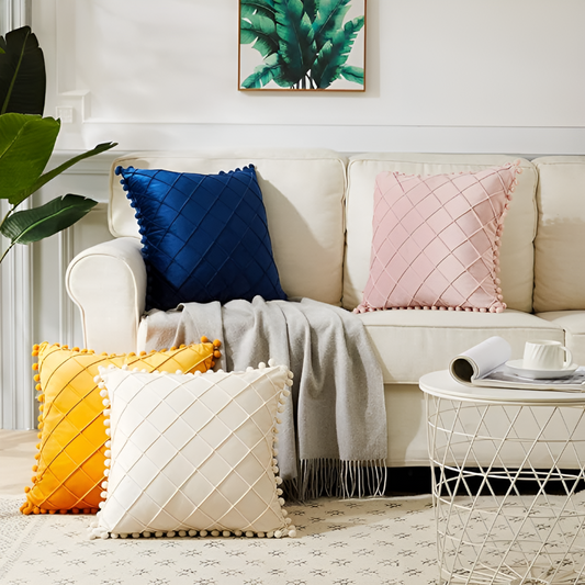 Quilted luxury pillow