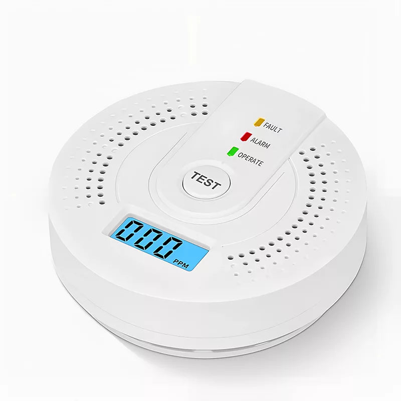 Carbon Monoxide Detector with LCD Display