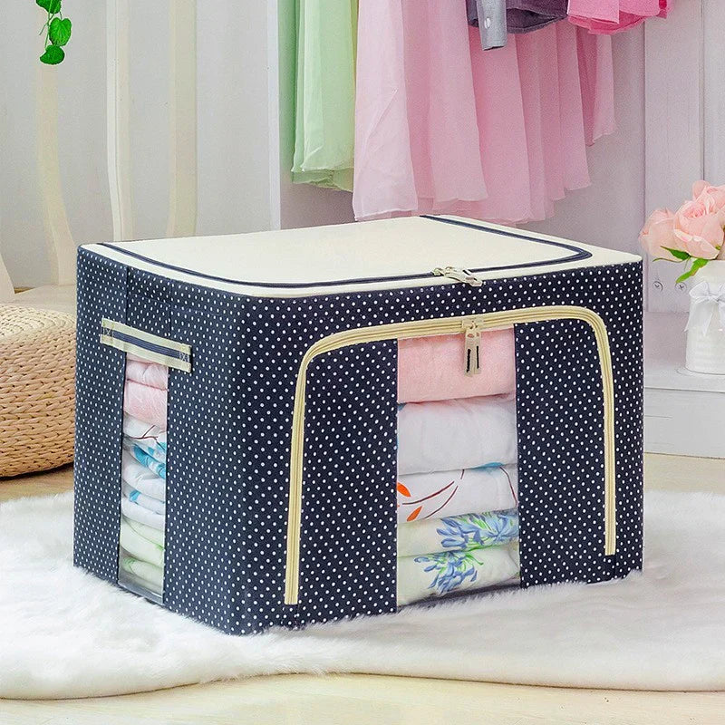 50% off - ViewBox | Collapsible storage box with metal frame and windows - Limited discount