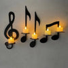 50% Off - MelodyGlow - Candlestick with musical notes - Last day discount