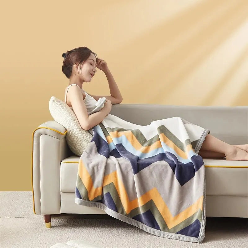 Thickened flannel blanket
