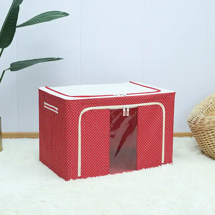 50% off - ViewBox | Collapsible storage box with metal frame and windows - Limited discount