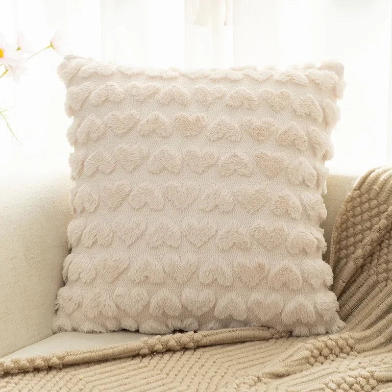 Plush pillowcase
