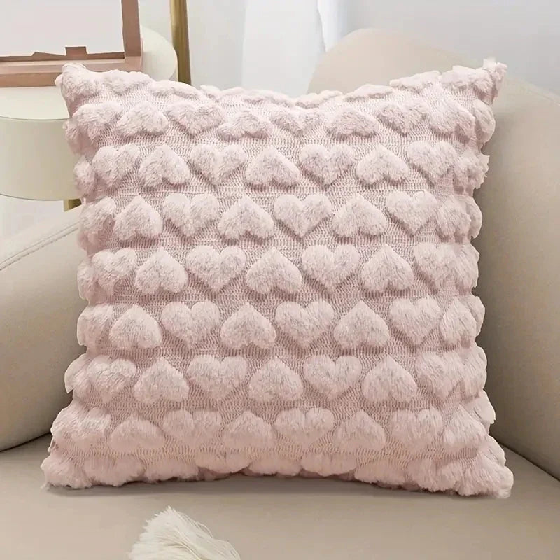 Plush pillowcase