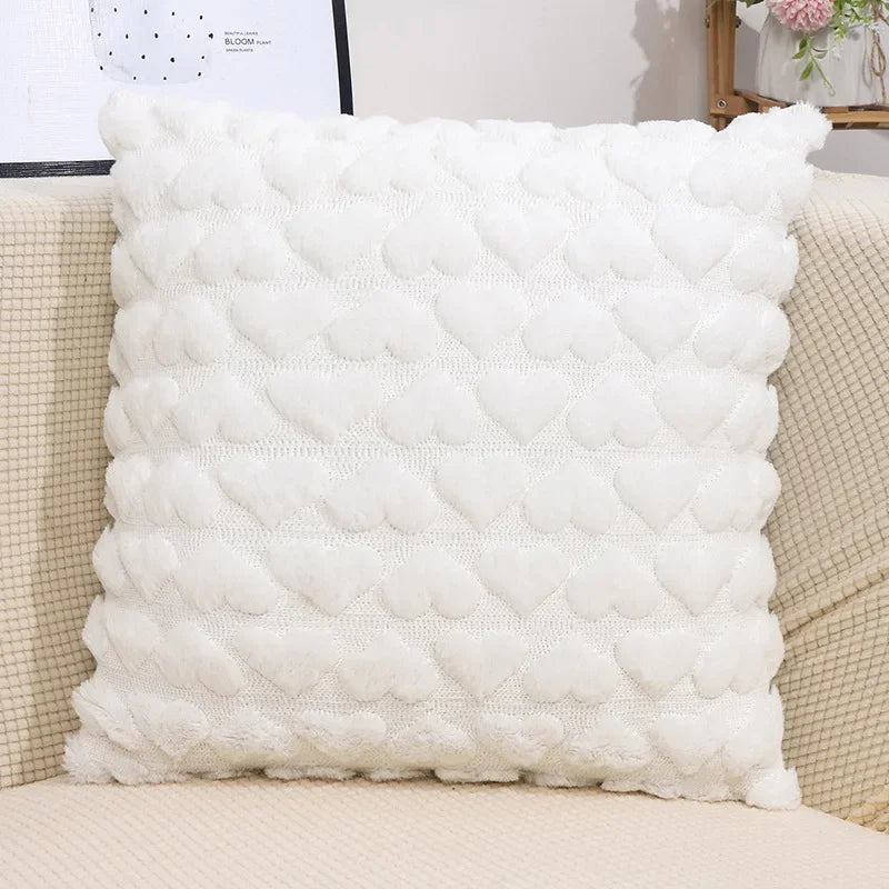Plush pillowcase