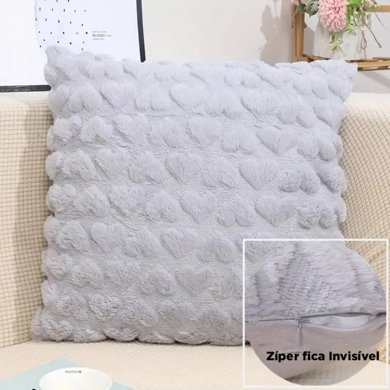 Plush pillowcase