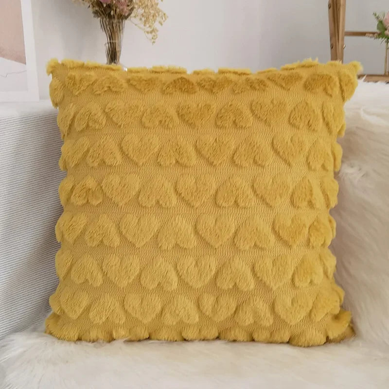 Plush pillowcase