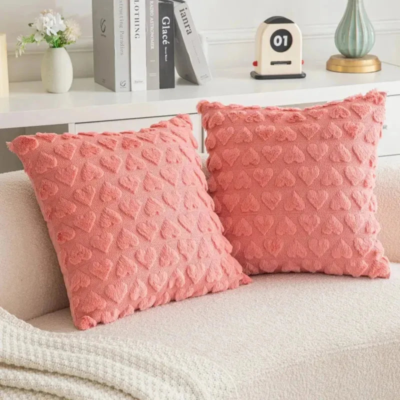 Plush pillowcase