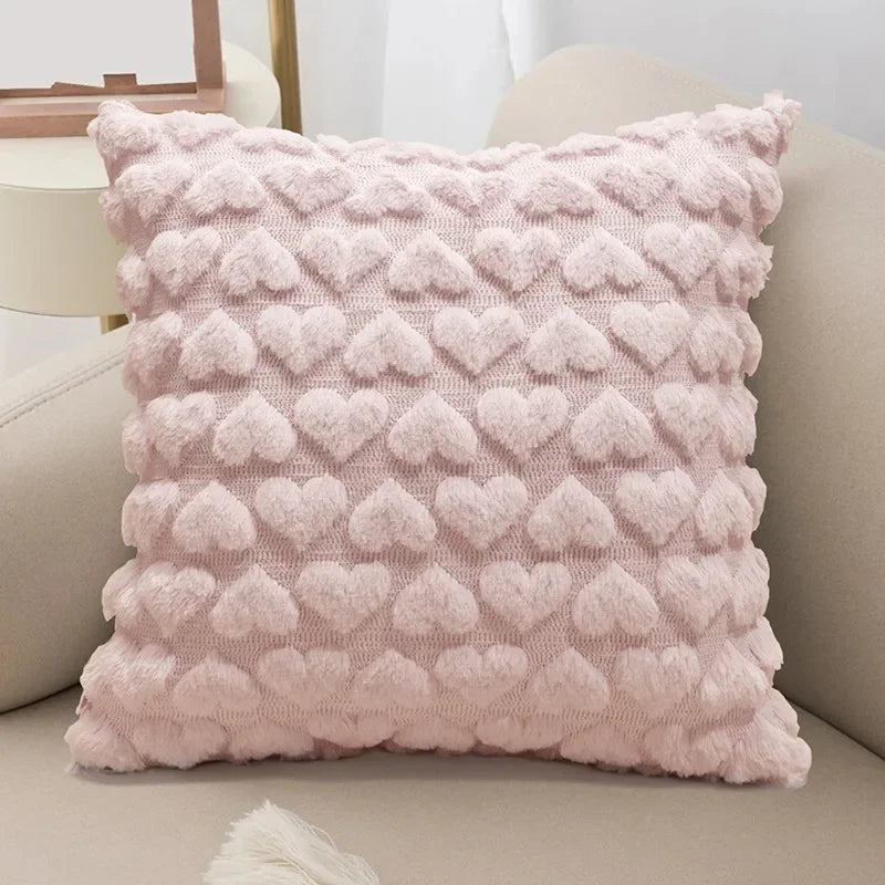 Plush pillowcase