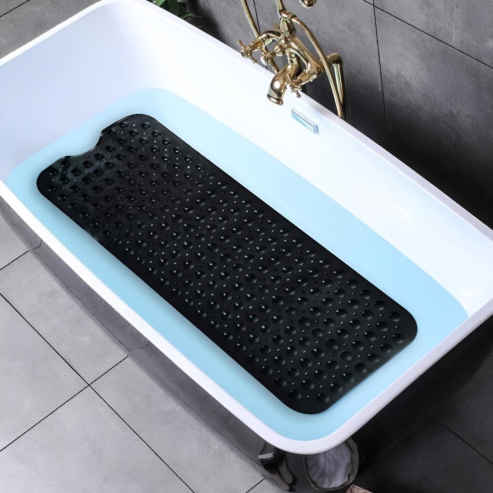 Non-Slip Bathtub Mat with 200 Suction Cups for Enhanced Safety