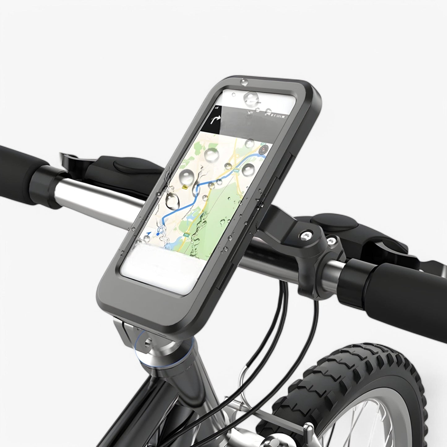 Bike Phone Mount – Waterproof & Shockproof Holder for Smartphones up to 6.7”