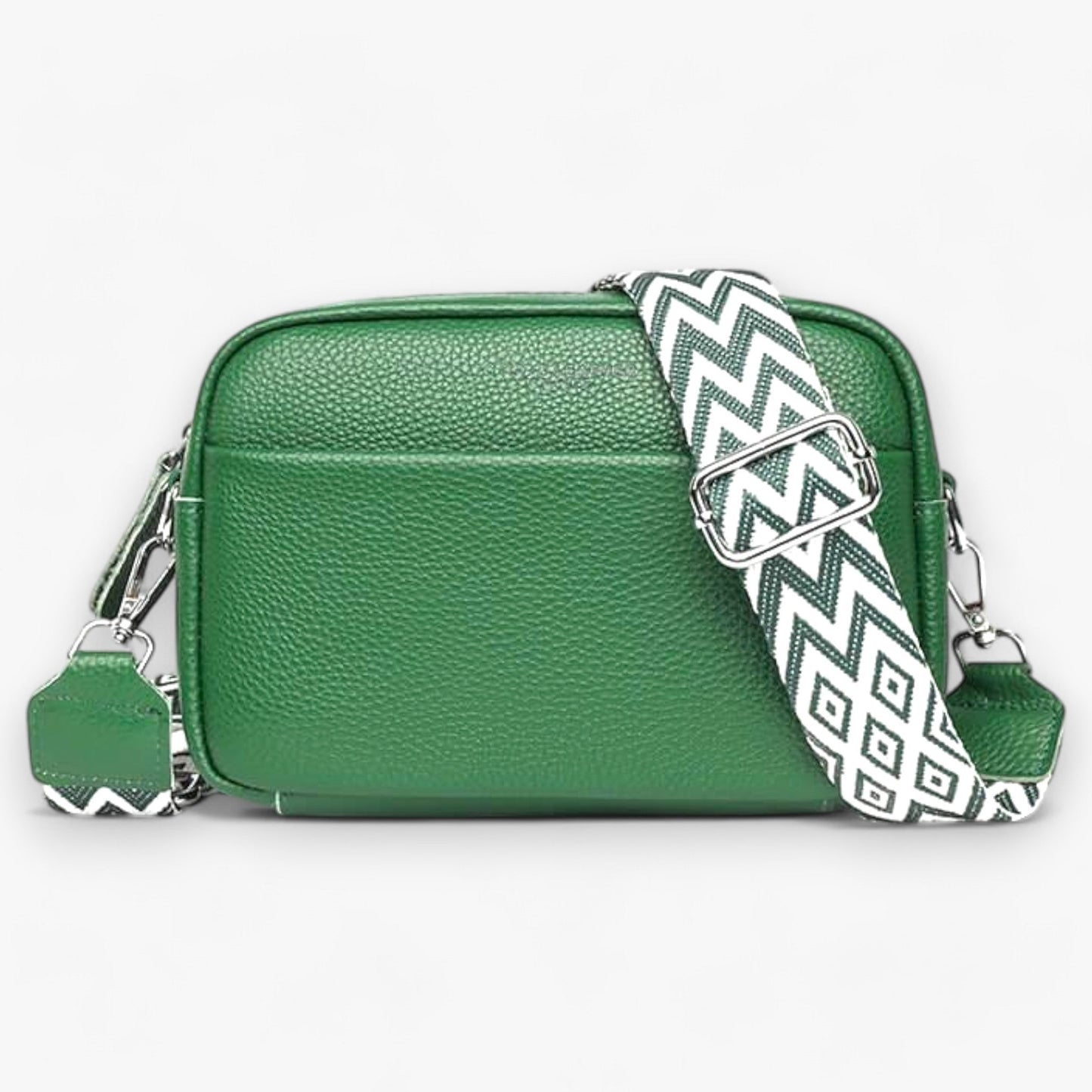 Black Crossbody Bag – Elegant PU Leather, Lightweight & Hands-Free Design