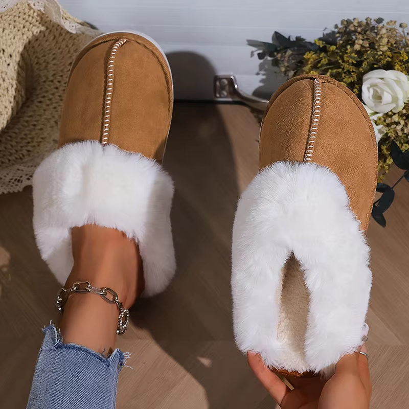 50% off - SnowFluff - Slippers women winter - Last day sale