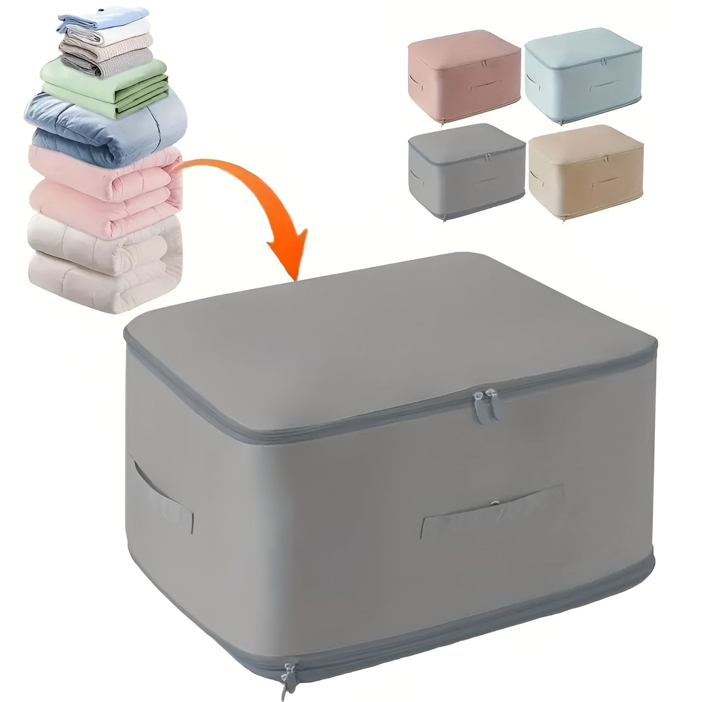 Compression Vacuum Storage Bags – Space-Saving, Airtight & Reusable
