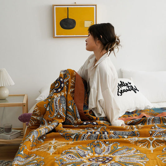 Modern classic blanket