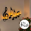 50% Off - MelodyGlow - Candlestick with musical notes - Last day discount