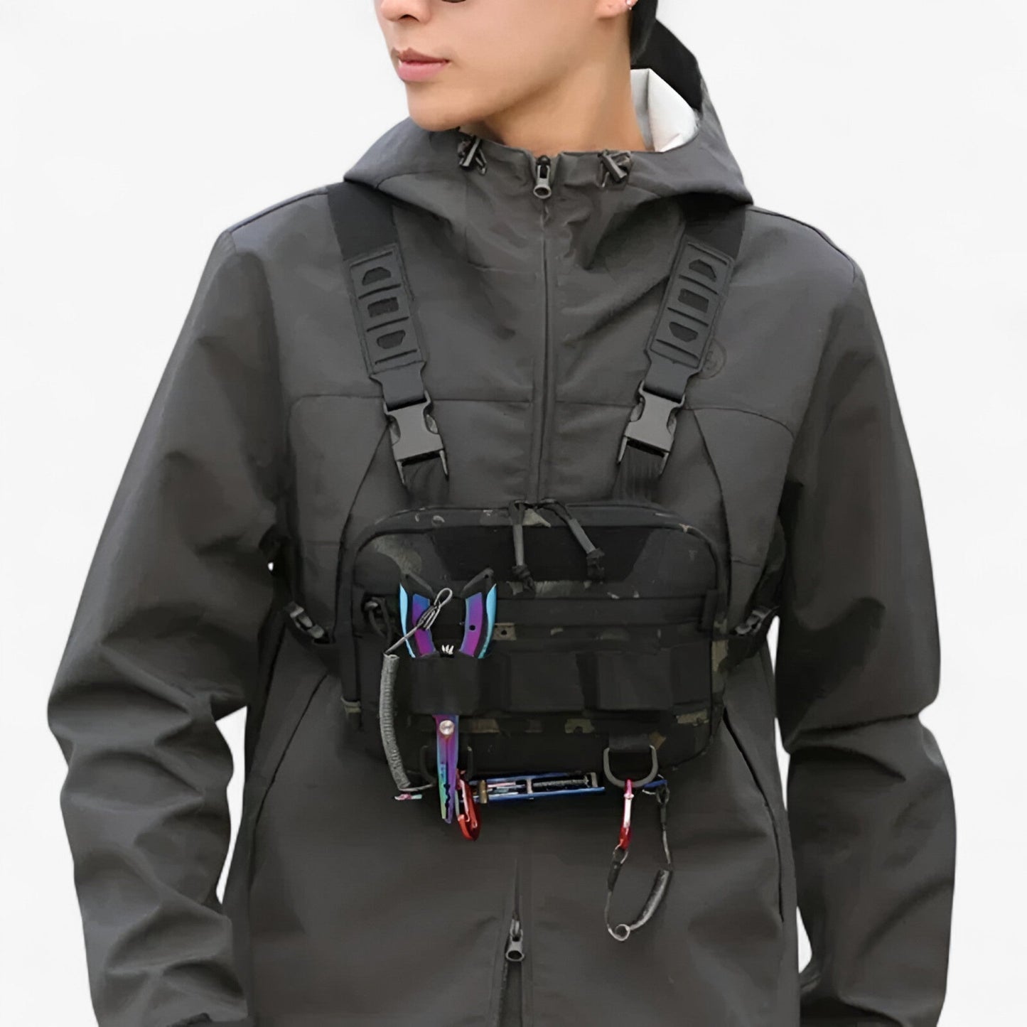 Fishing Backpack - Waterproof, Compact Tackle Bag for Outdoor Use