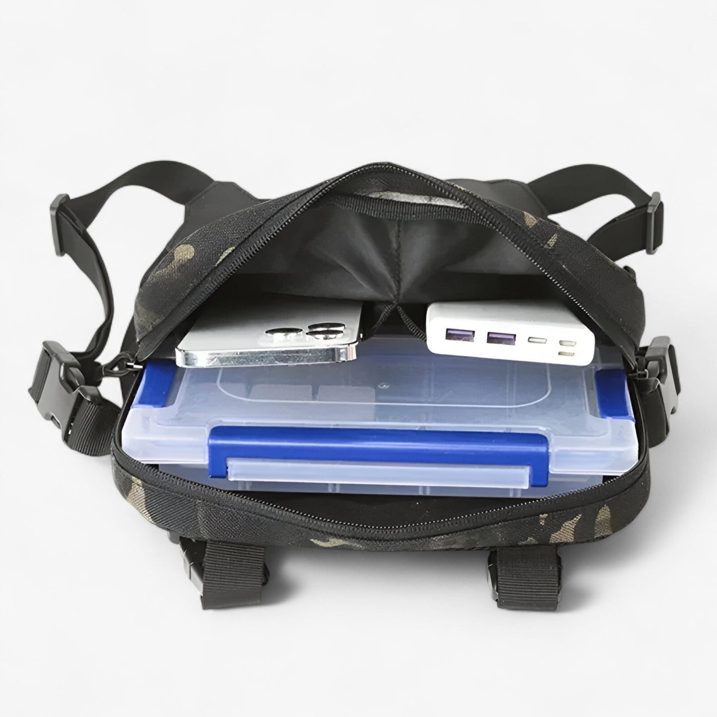 Fishing Backpack - Waterproof, Compact Tackle Bag for Outdoor Use