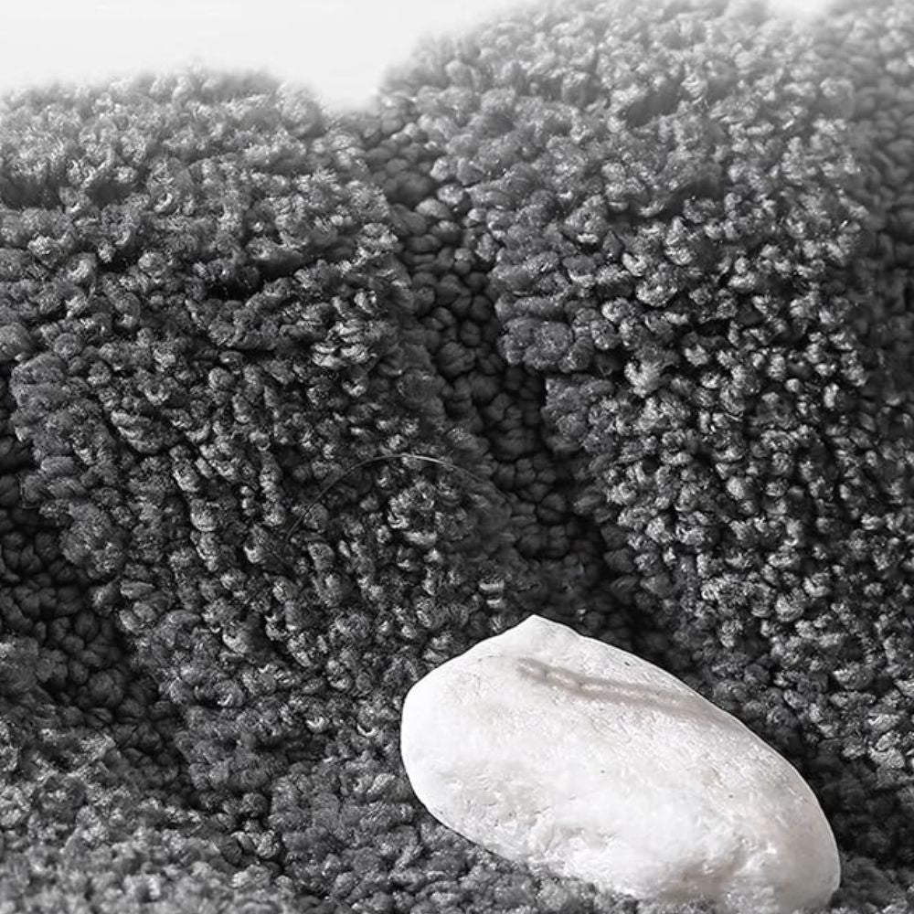 Flocked Bath Mat – Ultra-Soft, Absorbent, Non-Slip Design
