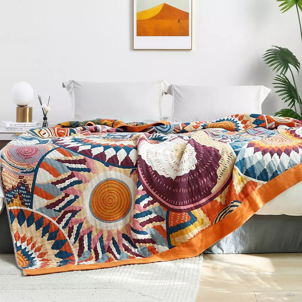 Luxurious wrap blanket for maximum comfort