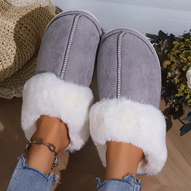 50% off - SnowFluff - Slippers women winter - Last day sale