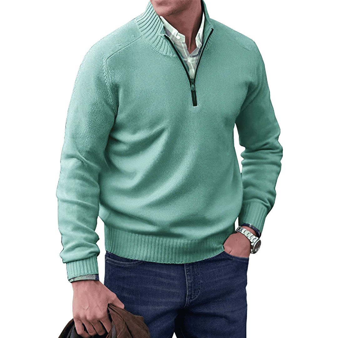 50% off - ClassyZip - Elegant pullover with zip - Limited Discount