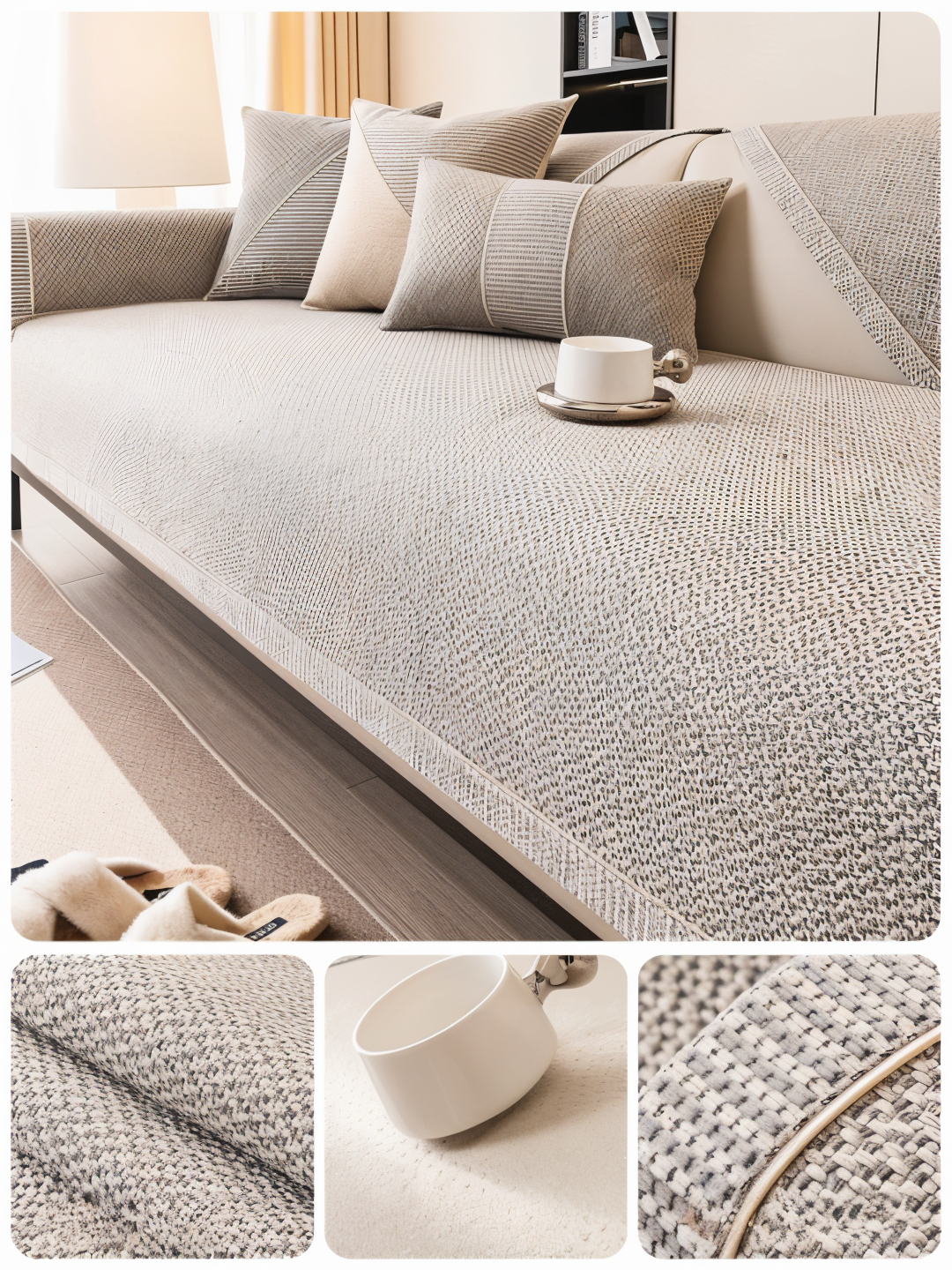 Non-slip protection for couch and sofa