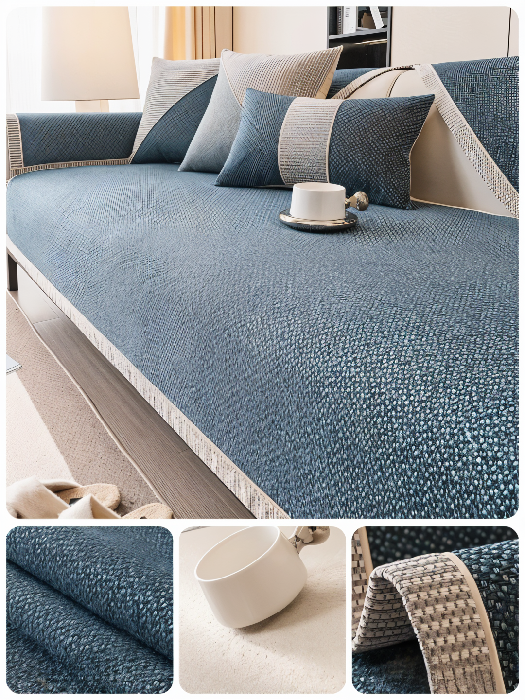 Non-slip protection for couch and sofa