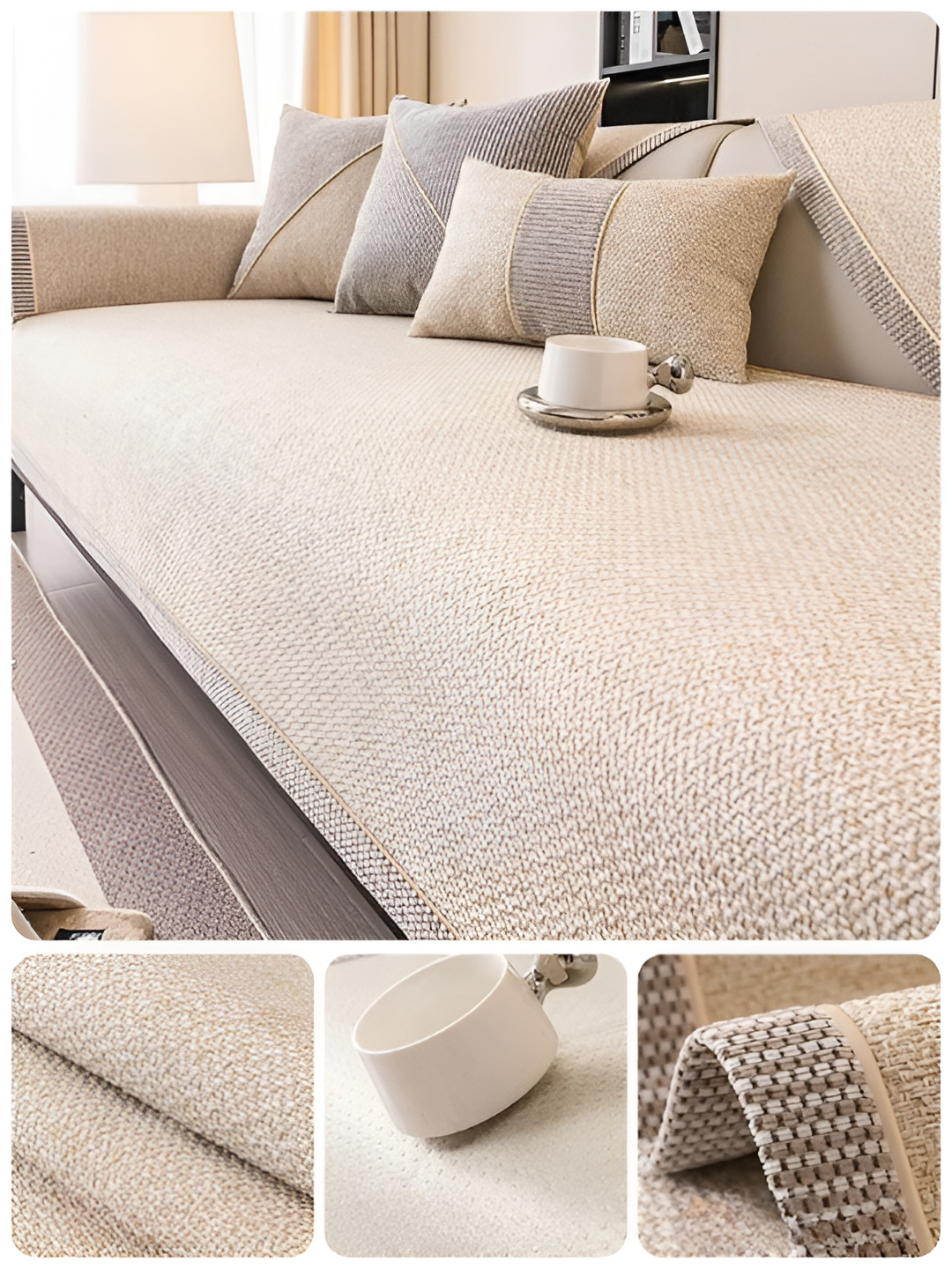 Non-slip protection for couch and sofa