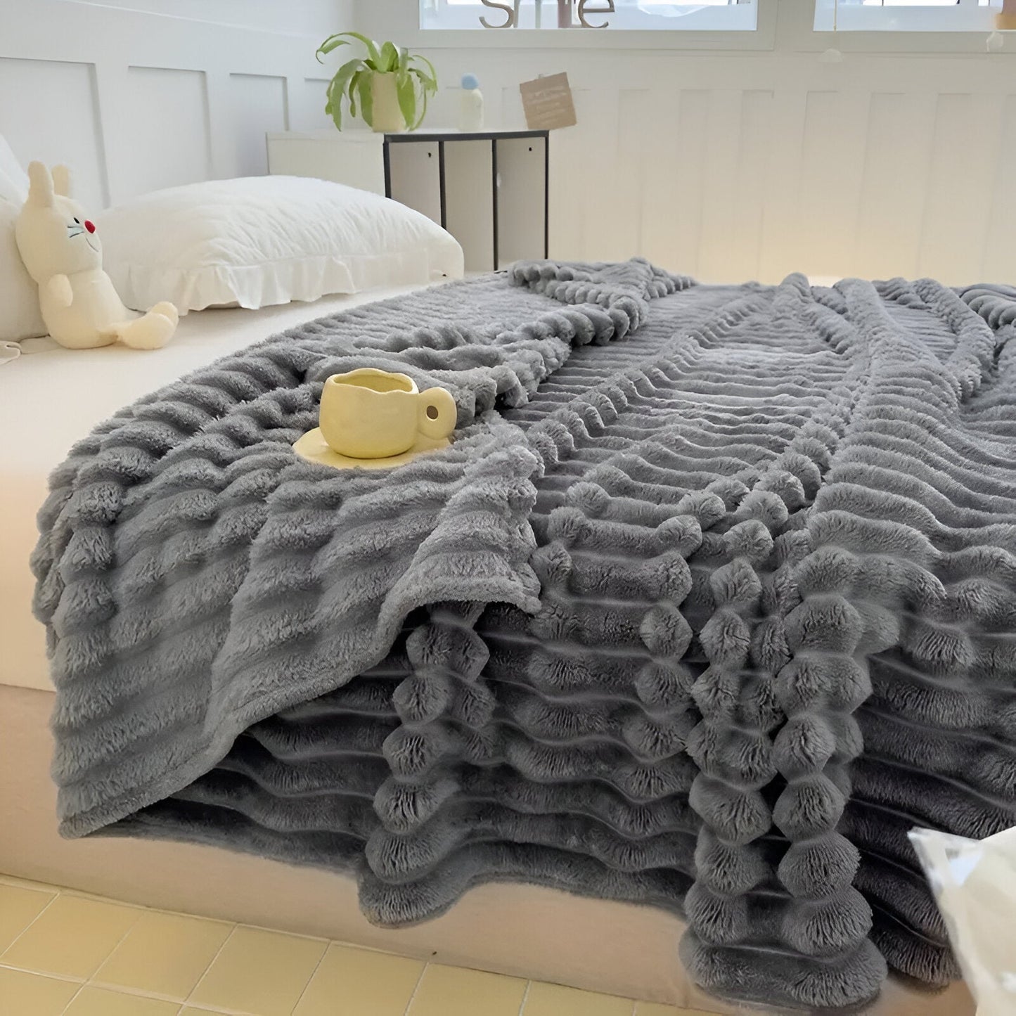 Soft fleece blanket