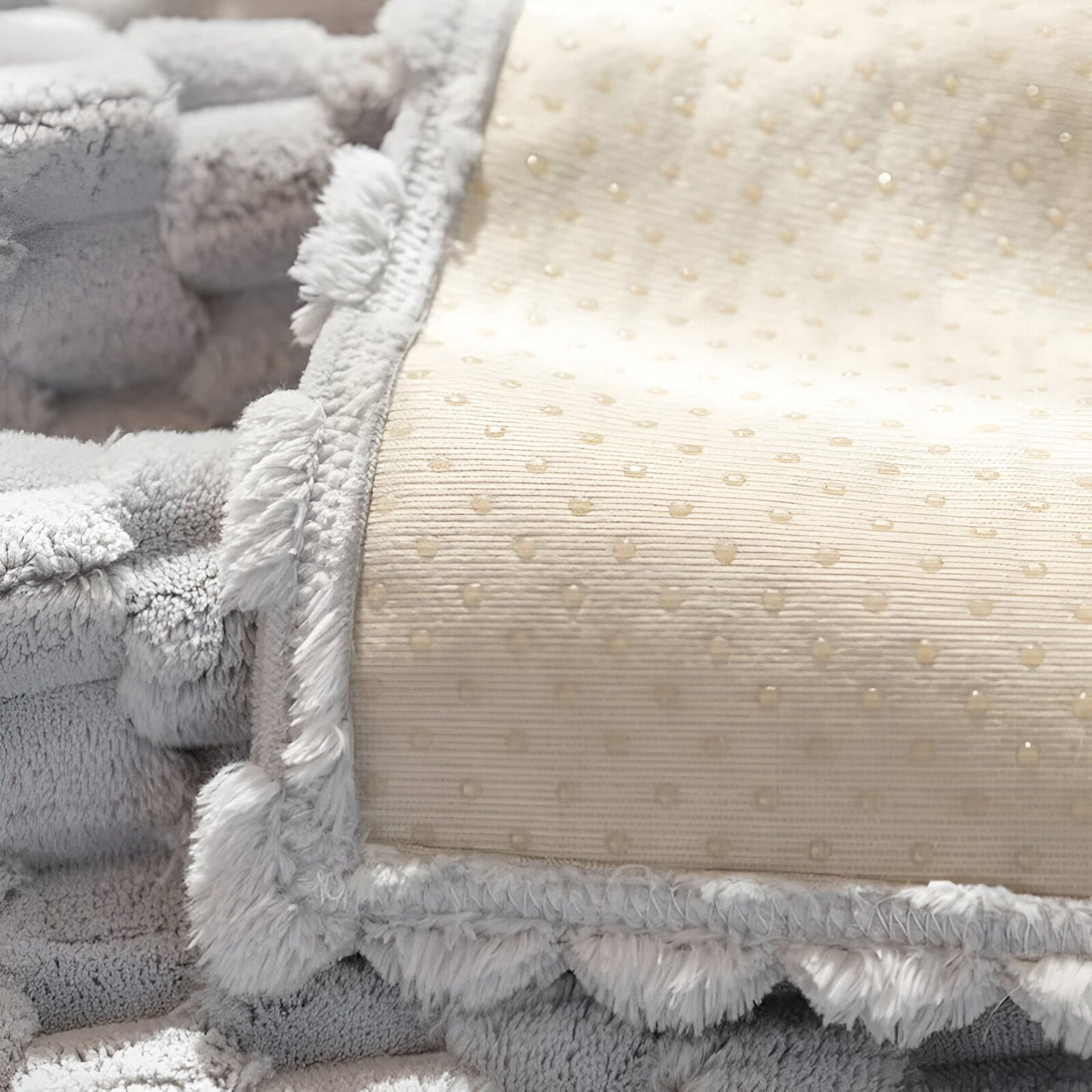 Luxurious Textured Throw Blanket