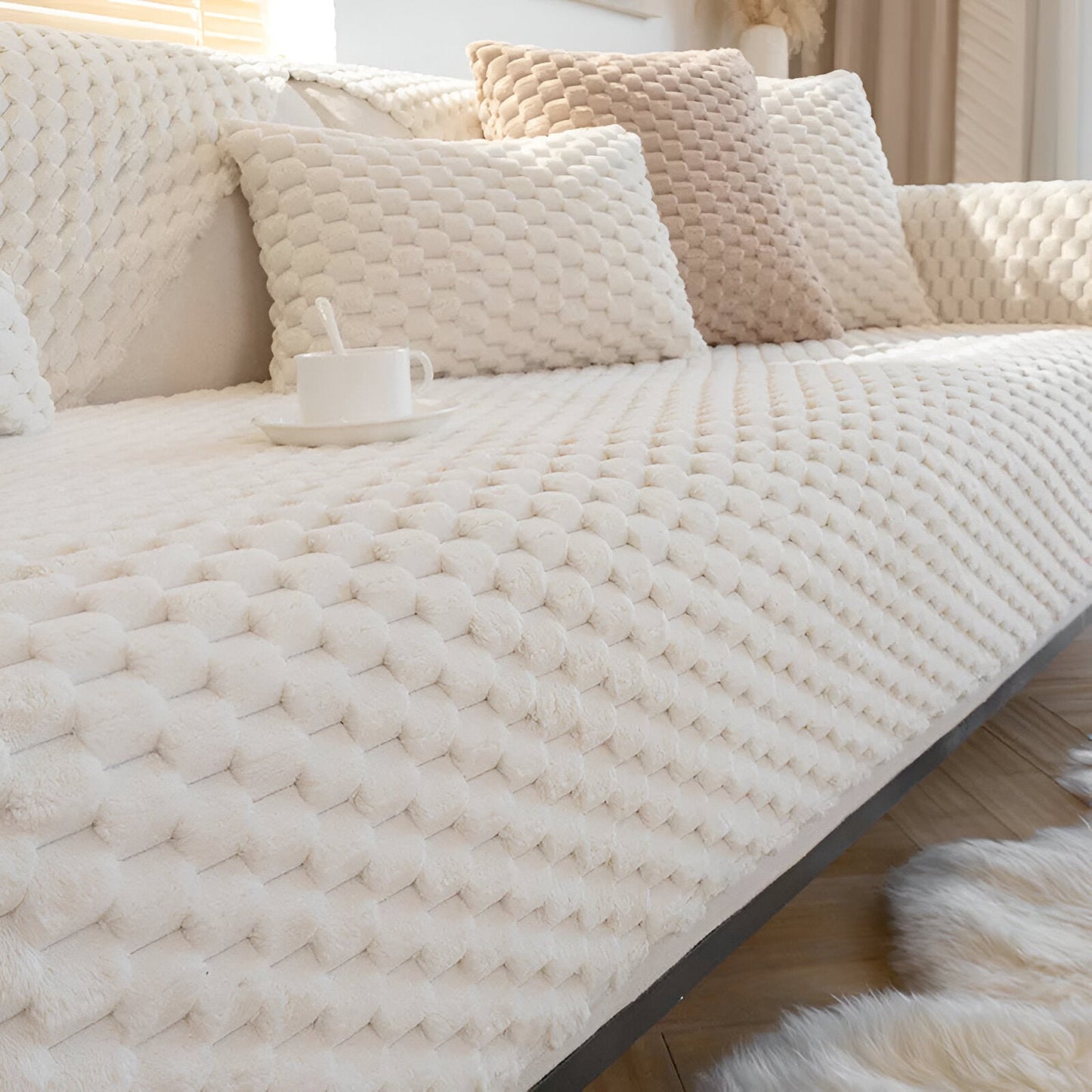 Luxurious Textured Throw Blanket
