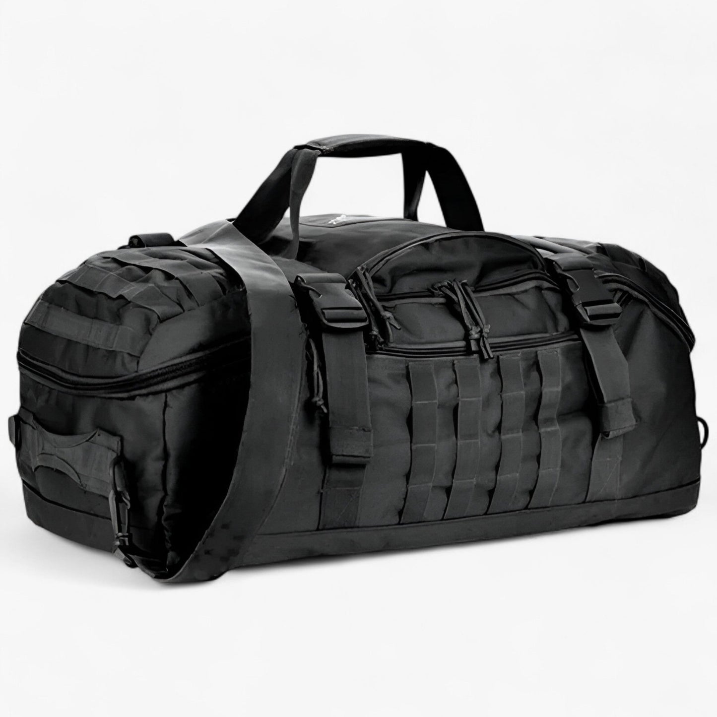 Large Capacity Polyester Travel Duffel Bag with Multi-Pocket Setup