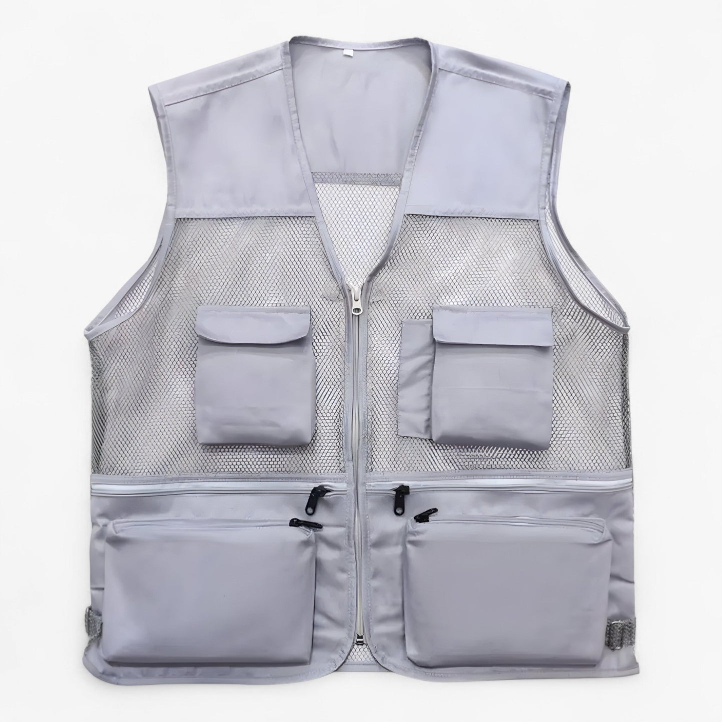 Lightweight Breathable Fishing Vest with Multi-Pocket Design for Men