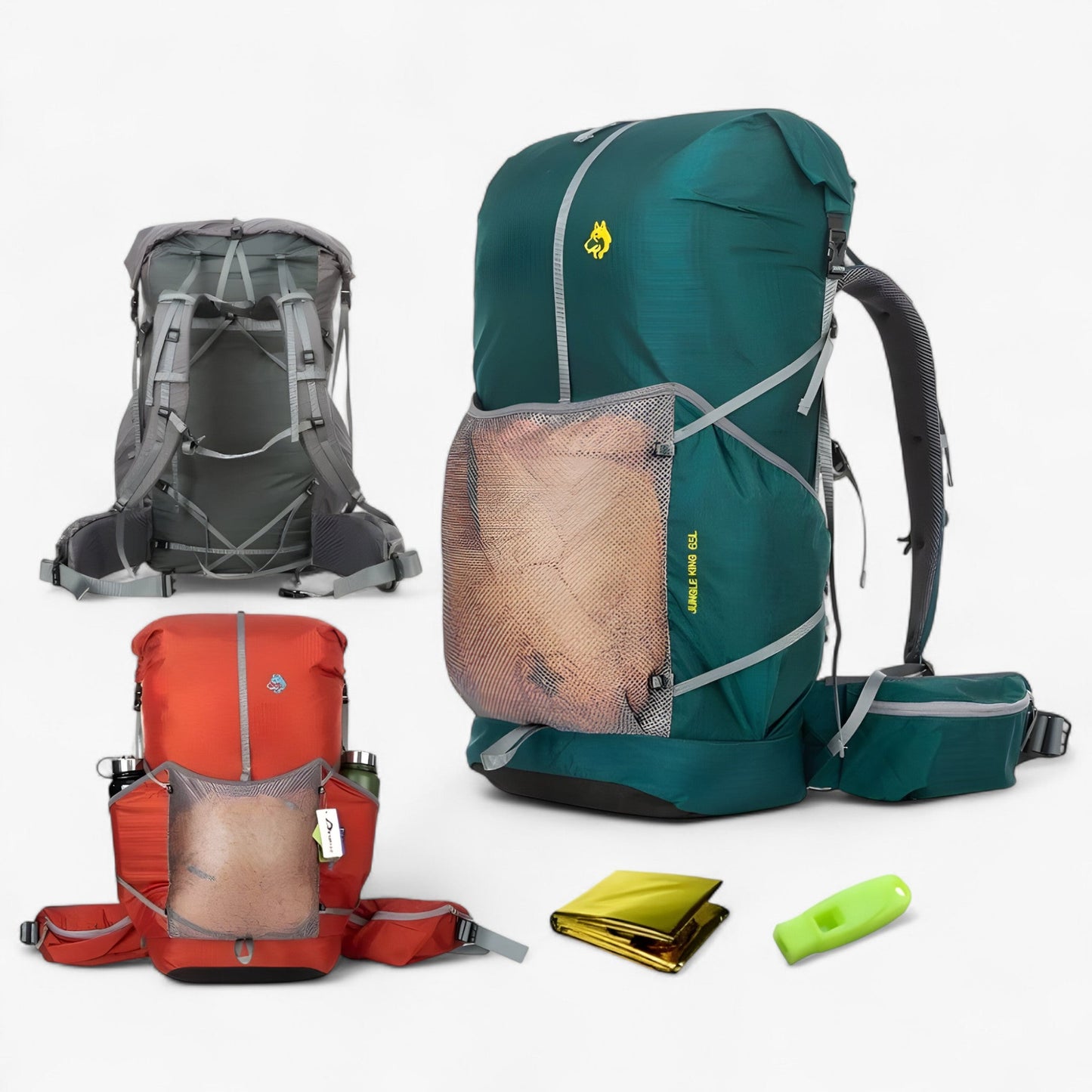 Lightweight Waterproof Travel Backpack 65L for Outdoor Adventures