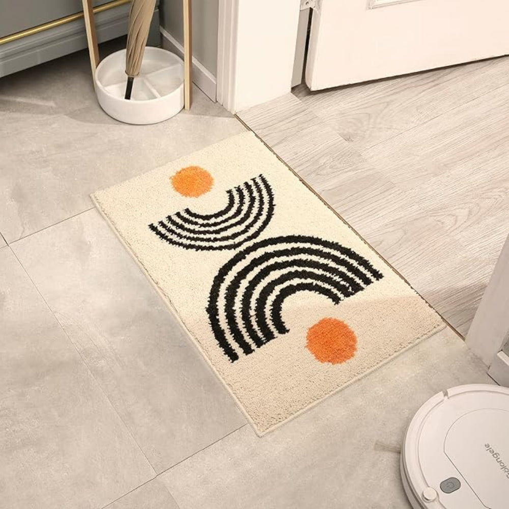 Non-Slip Bath Mat, Ultra-Soft Microfiber, Quick-Drying