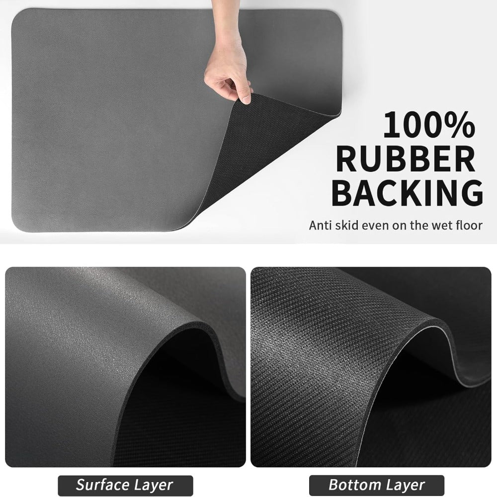 Quick-Dry Dish Drying Mat – Super Absorbent, Compact Kitchen Solution