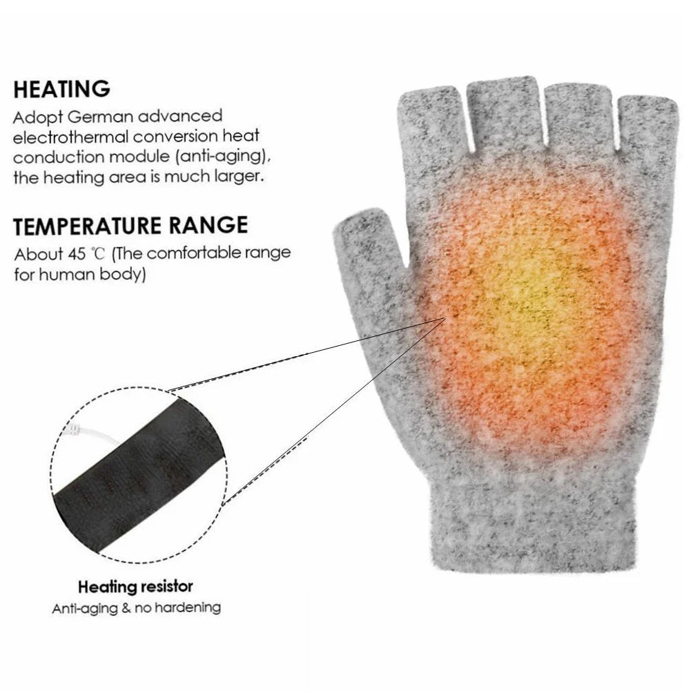 USB Rechargeable Heated Gloves