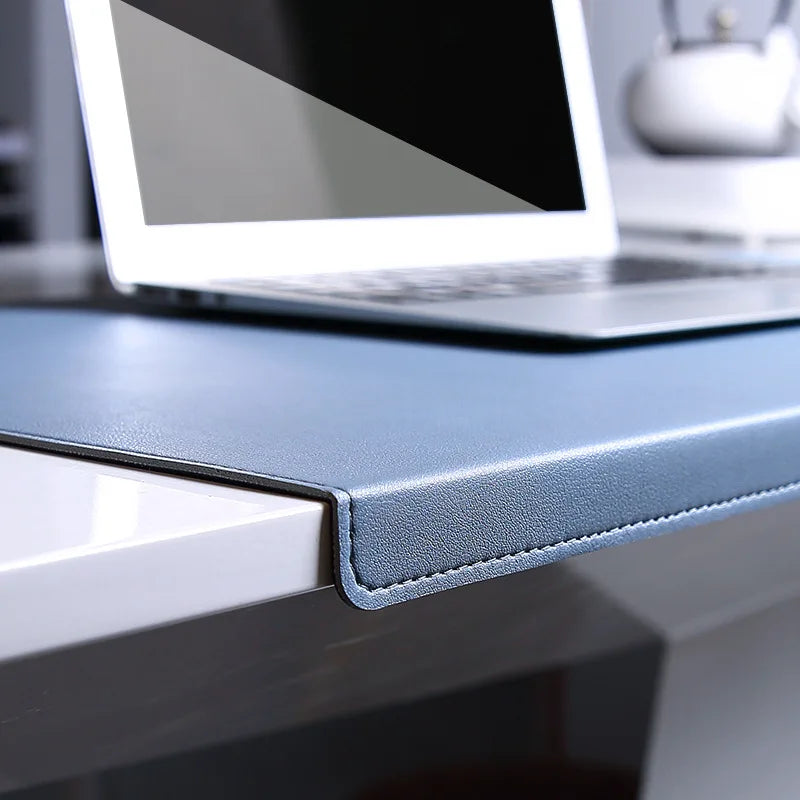 Leather Desk Mat with Non-Slip Surface, Wrist and Elbow Support – Ergonomic Desk Pad for Office and Gaming-2