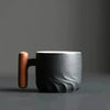 2+1 Free | TimberSip - Handmade ceramic coffee mug with wooden handle - Last day sale