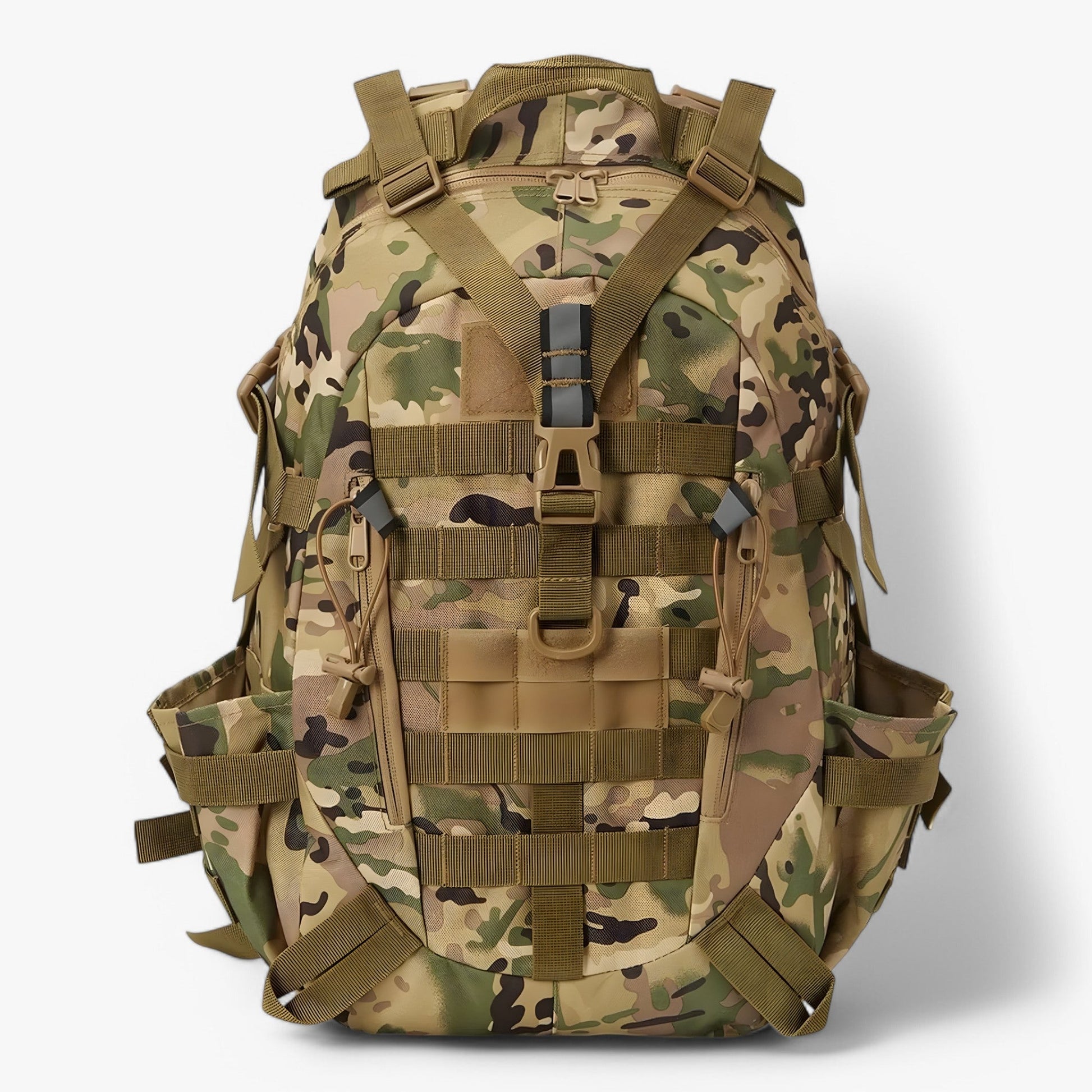 40L Military Tactical Travel Backpack with Ergonomic Design, Multiple Compartments, and Durable Material for Hiking and Camping-5