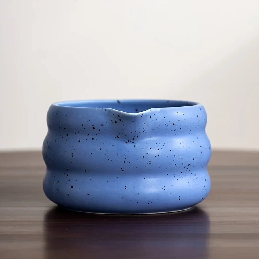 Variant image for Japanese Matcha Bowl Traditional Design 4.5 Inches Ceramic Tea Bowl-2