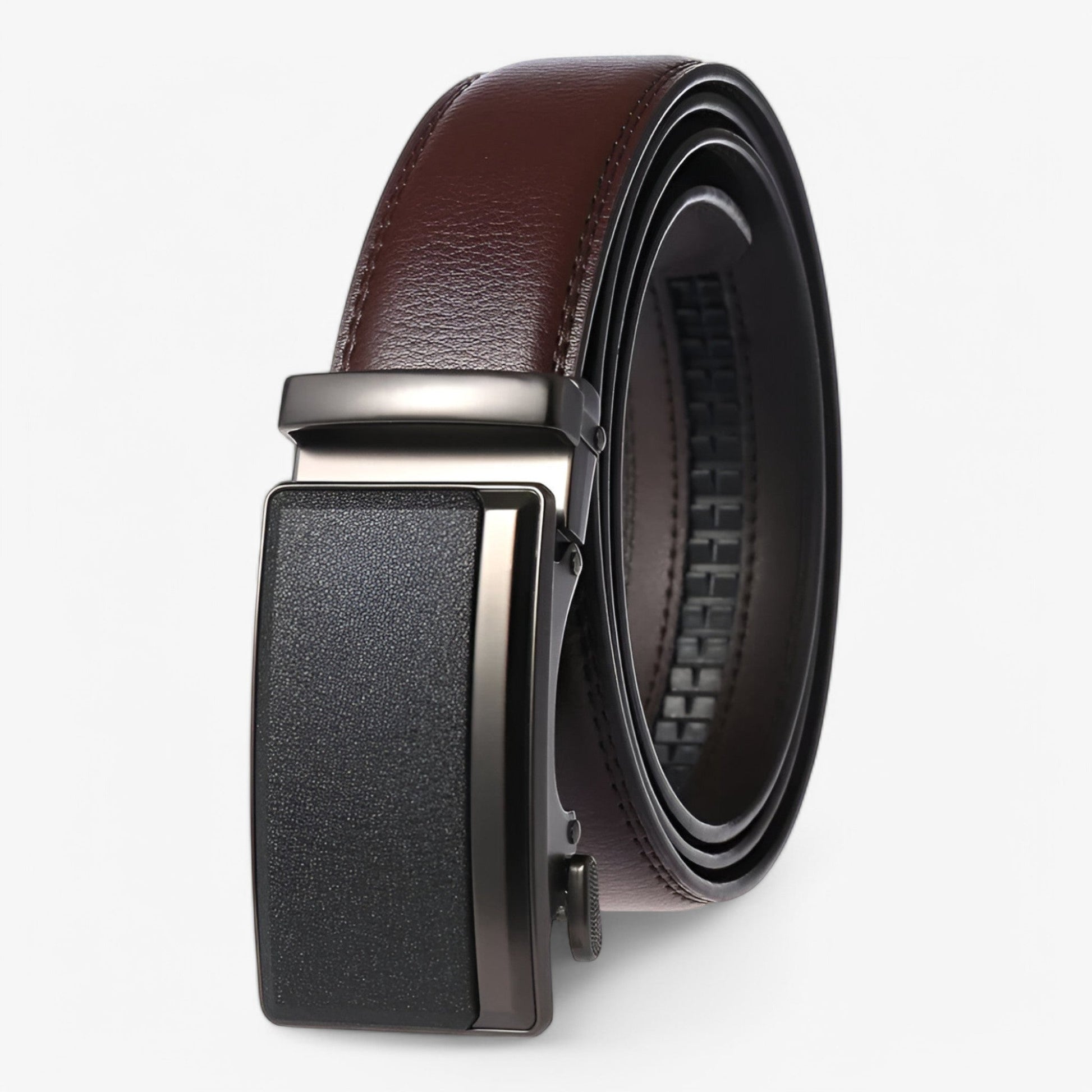 Luxury Cowhide Men's Leather Belt – Elegant and Versatile for Casual and Formal Wear-2