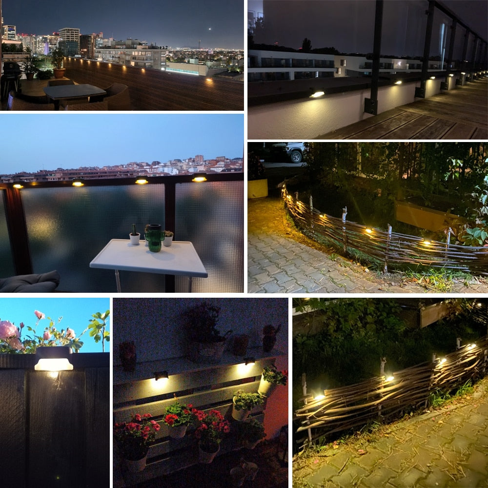 Solar Step Lights – Waterproof Outdoor LED